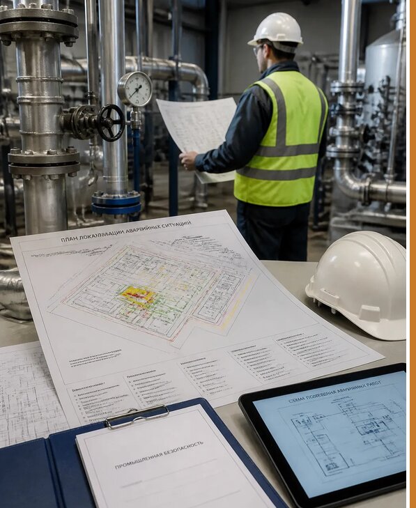 Разработка плана локализации аварийных ситуаций в Щербинке